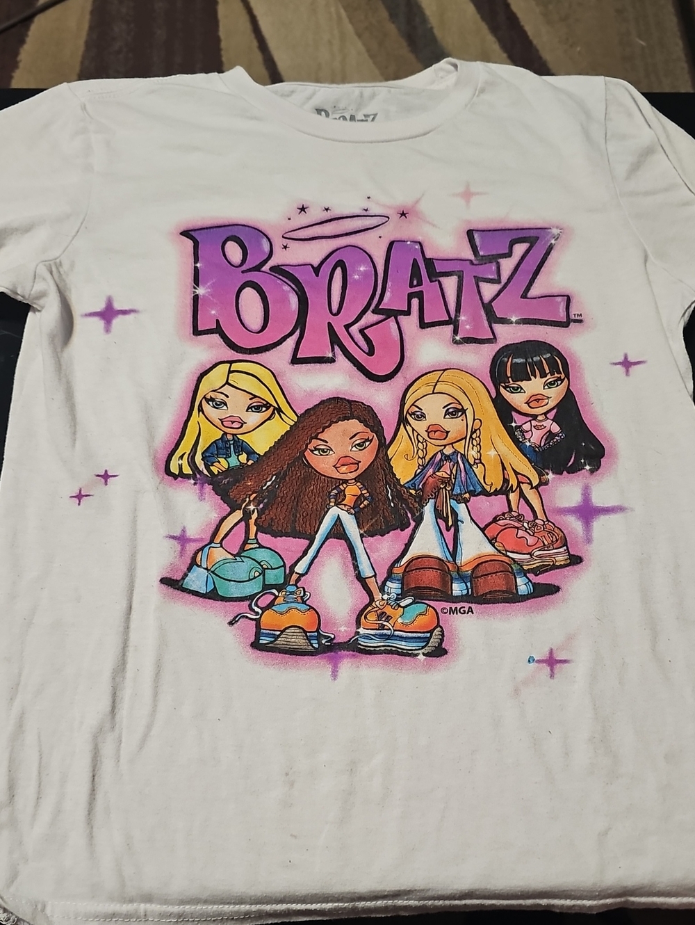 Bratz Girls Graphic Tee - White & Pink